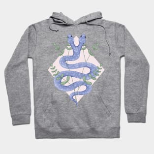 Floral snake Hoodie